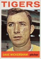 1964 Topps #181 Dave Wickersham Baseball Card