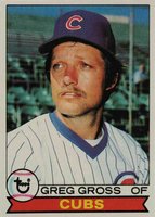 1979 Topps #579 Greg Gross Baseball Card