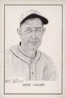 1950 Callahan Hall of Fame # Eddie Collins Bio:had every Baseball Card