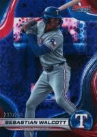 2024 Bowman's Best Top Prospects #TP26 Sebastian Walcott Purple Refractor Baseball Card