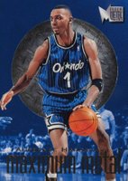 1996 Metal Maximum Metal #2 Anfernee Hardaway Basketball Card