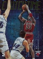 1997 Topps Clutch Time #CT1 Michael Jordan Basketball Card