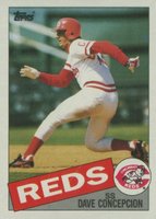 1985 Topps #515 Dave Concepcion Baseball Card