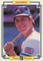 1984 Donruss Champions #49 Dale Murphy Baseball Card