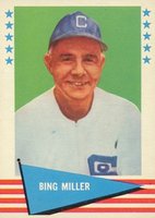 1961 Fleer #62 Bing Miller Baseball Card