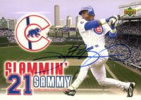 2003 Upper Deck Slammin' Sammy Tribute Autograph Jerseys #SST Sammy Sosa Baseball Card