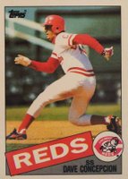 1985 Topps Tiffany #515 Dave Concepcion Baseball Card