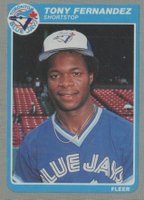 1985 Fleer #103 Tony Fernandez Baseball Card