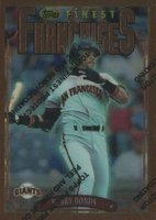 1996 Finest #240 Barry Bonds w/Coating Baseball Card