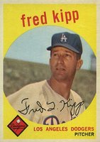 1959 Topps #258 Fred Kipp Baseball Card
