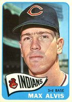 1965 Topps #185 Max Alvis Baseball Card