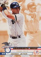 2001 Pacific A.L. Decade's Best #10 Derek Jeter Baseball Card
