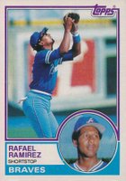 1983 Topps #439 Rafael Ramirez Baseball Card