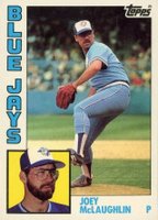 1984 Topps Tiffany #556 Joey McLaughlin Baseball Card