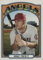 2021 Topps Heritage #169 Mike Trout Baseball Card