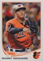 2013 Topps #270 Manny Machado Baseball Card