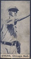 1910 1910 E-UNC Candy # Johnny Evers Baseball Card