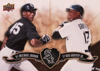 2009 Upper Deck #KG-MJ Ken Griffey Jr./Michael Jordan Special Baseball Card