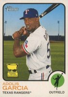 2022 Topps Heritage #83 Adolis Garcia Baseball Card