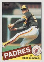 1985 Topps #90 Goose Gossage Baseball Card