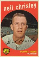 1959 Topps #189 Neil Chrisley Baseball Card