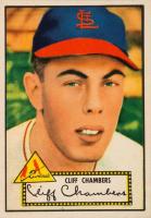 1952 Topps #68 Cliff Chambers Red Back Baseball Card