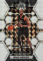 2022 Panini Mosaic #2 Mikal Bridges White Basketball Card