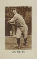 1929 Star Player Candy #32 Lou Gehrig Baseball Card
