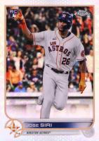 2022 Topps Chrome Logofractor Edition #9 Jose Siri Baseball Card