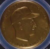 1955 Armour Coins # Johnny Antonelli Gold-New York Baseball Card