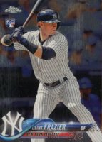 2018 Topps Chrome #148 Clint Frazier Batting Baseball Card