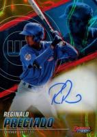 2021 Bowman's Best of 2021 Autographs #B21RPR Reginald Preciado Gold Lava Refractor Baseball Card