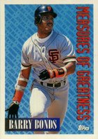 1994 Topps #605 Barry Bonds Baseball Card