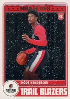 2023 Panini NBA Hoops #297 Scoot Henderson Winter Basketball Card