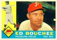 1960 Topps #347 Ed Bouchee Baseball Card