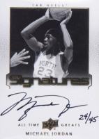 2013 Upper Deck All-Time Greats Signatures #MJ15 Michael Jordan Basketball Card