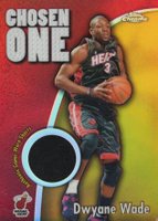 2005 Topps Chrome Chosen One Relics  #CO-DWA Dwyane Wade Refractor Basketball Card