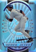 1996 Bowman's Best Cuts #3 Derek Jeter Refractor Baseball Card