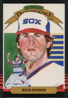 1985 Donruss #3 Richard Dotson Diamond Kings Baseball Card