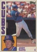 1984 Topps Tiffany #73 Jody Davis Baseball Card