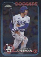 2024 Topps Chrome #4 Freddie Freeman Baseball Card