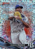 2022 Bowman's Best #39 Wander Franco Mini Diamond Refractor Baseball Card