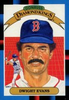 1988 Donruss #16 Dwight Evans Diamond Kings Baseball Card