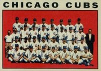 1964 Topps #237 Chicago Cubs Team Baseball Card