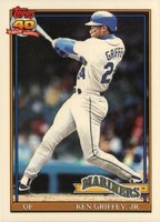 1991 Topps Tiffany #790 Ken Griffey Jr. Baseball Card