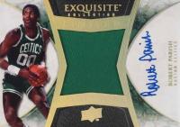 2008 Upper Deck Exquisite Collection Limited Logos Autograph #LL-RP Robert Parish Basketball Card