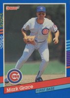 1991 Donruss #199 Mark Grace Baseball Card