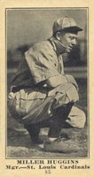 1916 Sporting News & Blank #85 Miller Huggins Blank Back Baseball Card