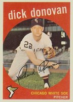 1959 Topps #5 Dick Donovan Baseball Card