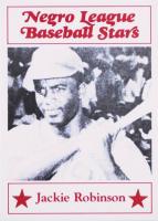 1986 Fritsch Negro League Baseball Stars #25 Jackie Robinson Baseball Card